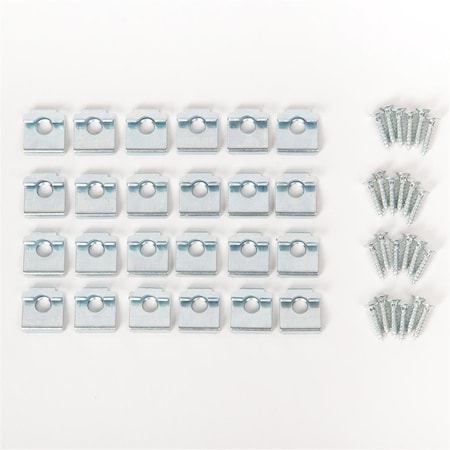 Kv KV KVCD 0330 HDWR Heavy-Duty Adjustable Shelf Hardware Pack KVCD 0330 HDWR